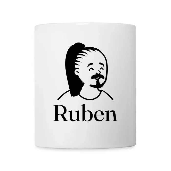 Mug personnalisé au prénom Ruben