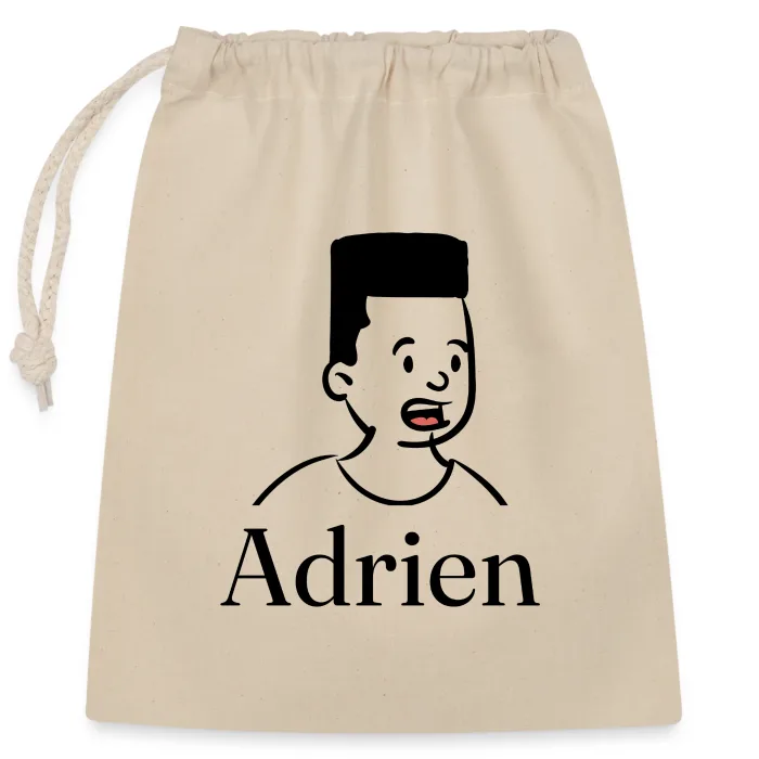 Sac cadeau personnalisé au prénom Adrien