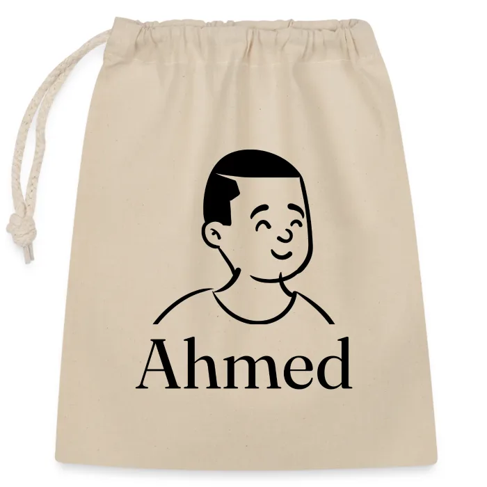 Sac cadeau personnalisé au prénom Ahmed