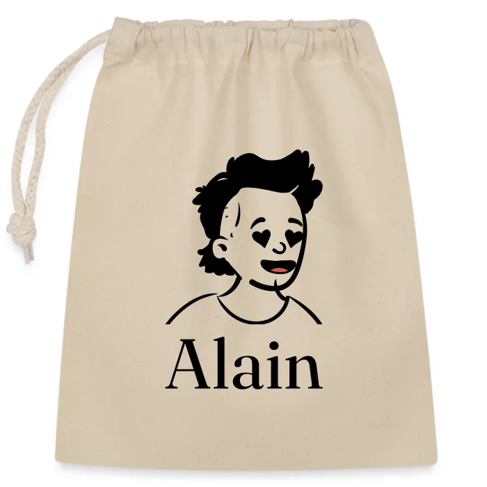 Sac cadeau personnalisé au prénom Alain