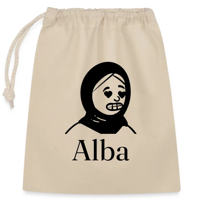 Sac cadeau personnalisé au prénom Alba