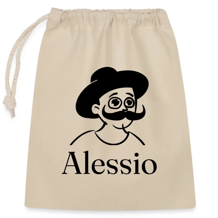 Sac cadeau personnalisé au prénom Alessio