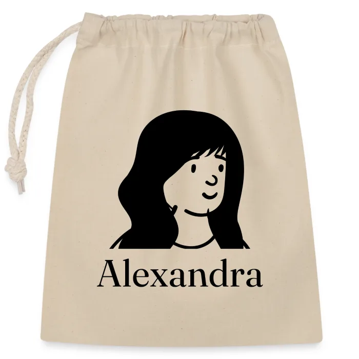 Sac cadeau personnalisé au prénom Alexandra