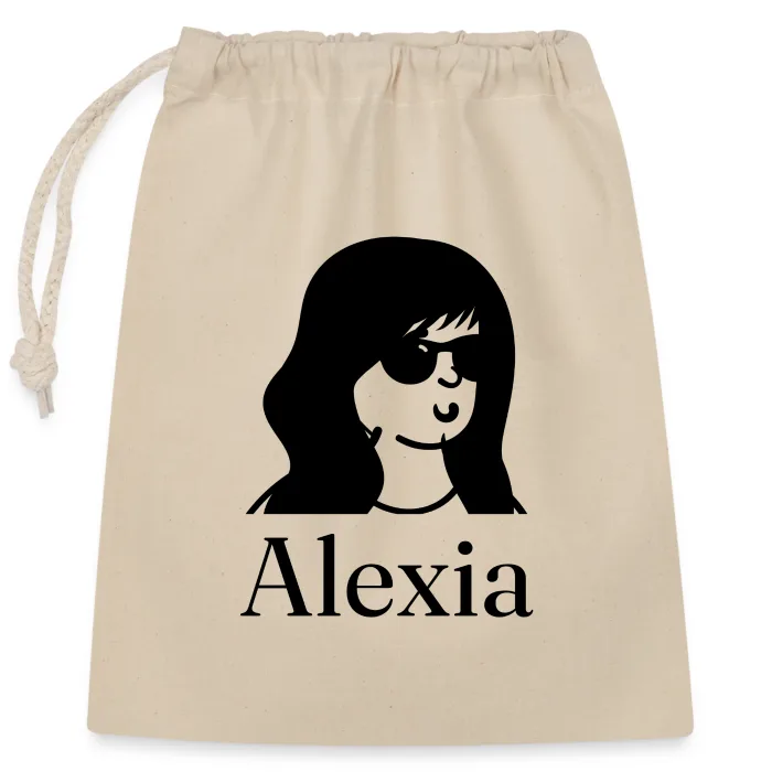 Sac cadeau personnalisé au prénom Alexia