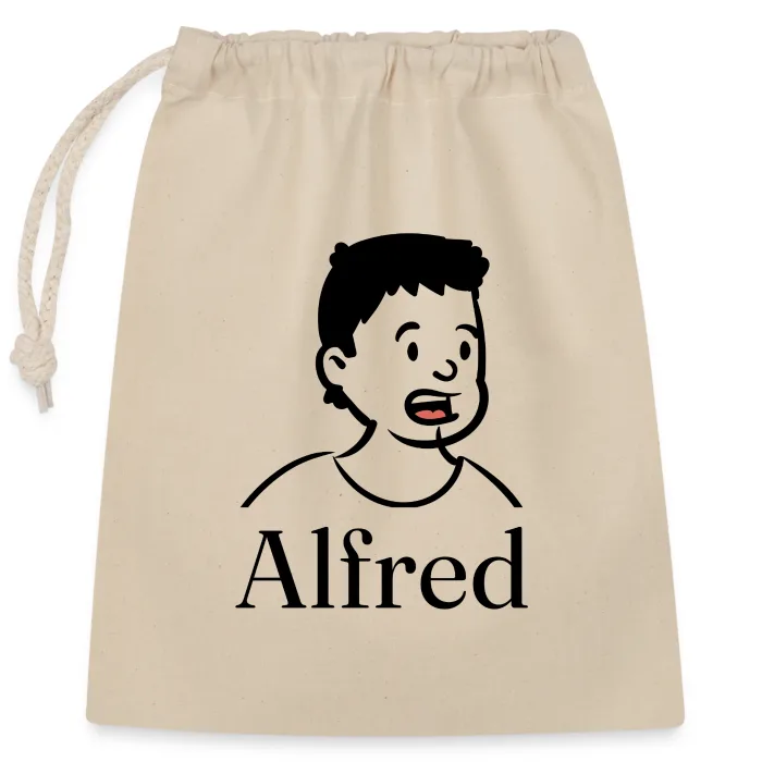 Sac cadeau personnalisé au prénom Alfred