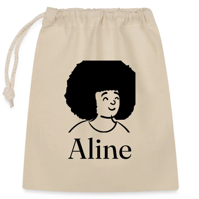 Sac cadeau personnalisé au prénom Aline