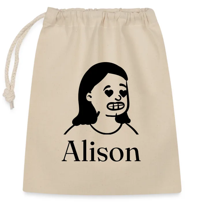 Sac cadeau personnalisé au prénom Alison
