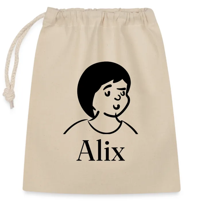 Sac cadeau personnalisé au prénom Alix
