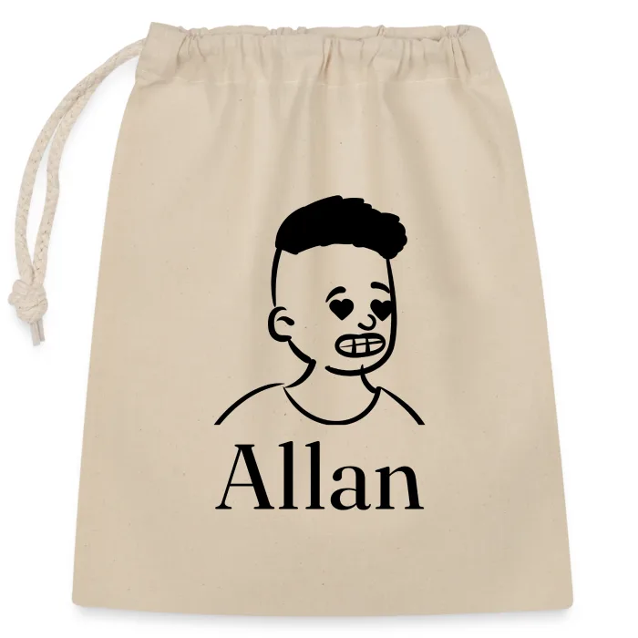Sac cadeau personnalisé au prénom Allan