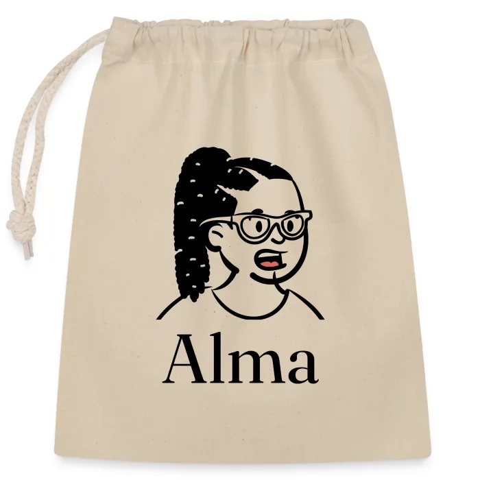 Sac cadeau personnalisé au prénom Alma
