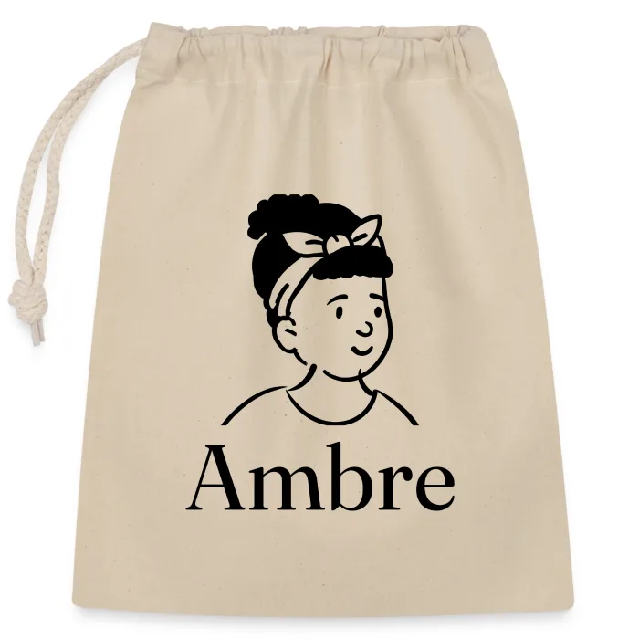 Sac cadeau personnalisé au prénom Ambre