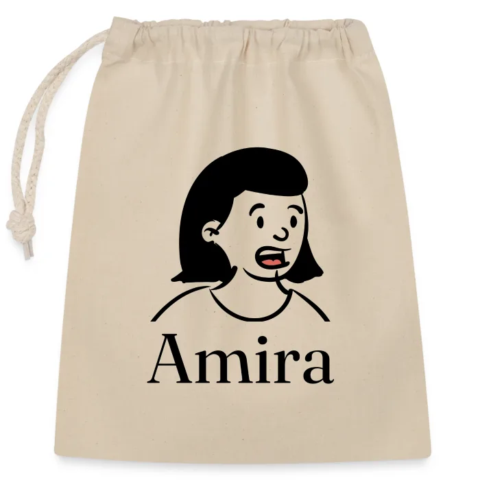 Sac cadeau personnalisé au prénom Amira