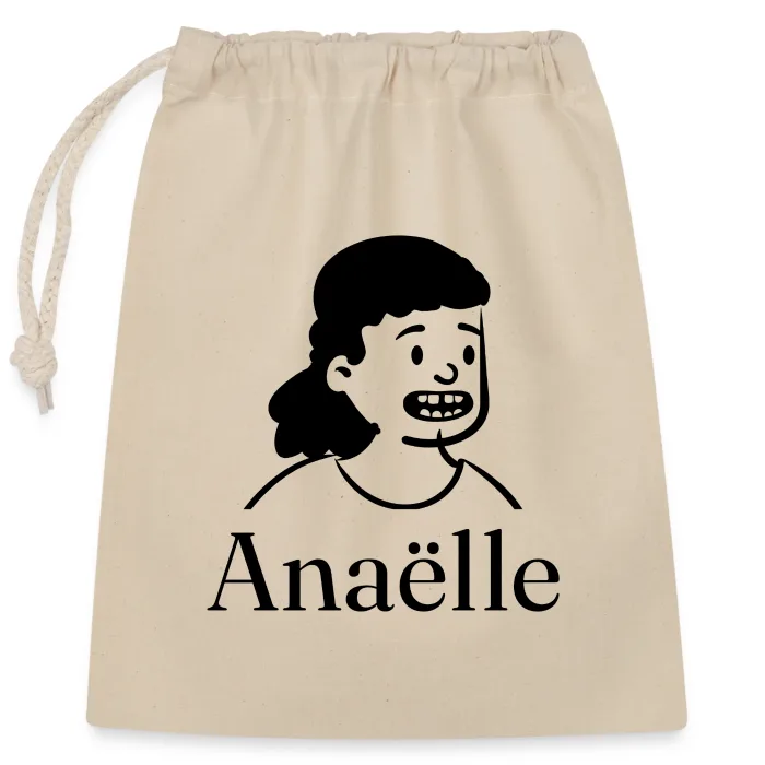 Sac cadeau personnalisé au prénom Anaëlle