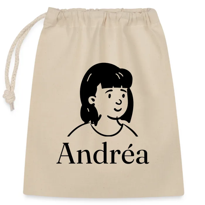 Sac cadeau personnalisé au prénom Andréa