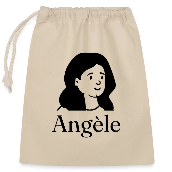 Sac cadeau personnalisé au prénom Angèle