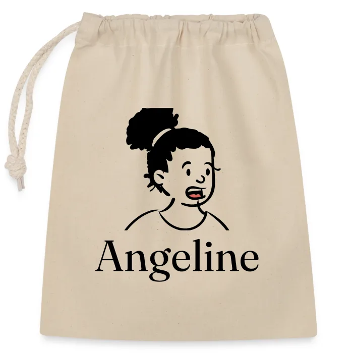 Sac cadeau personnalisé au prénom Angeline