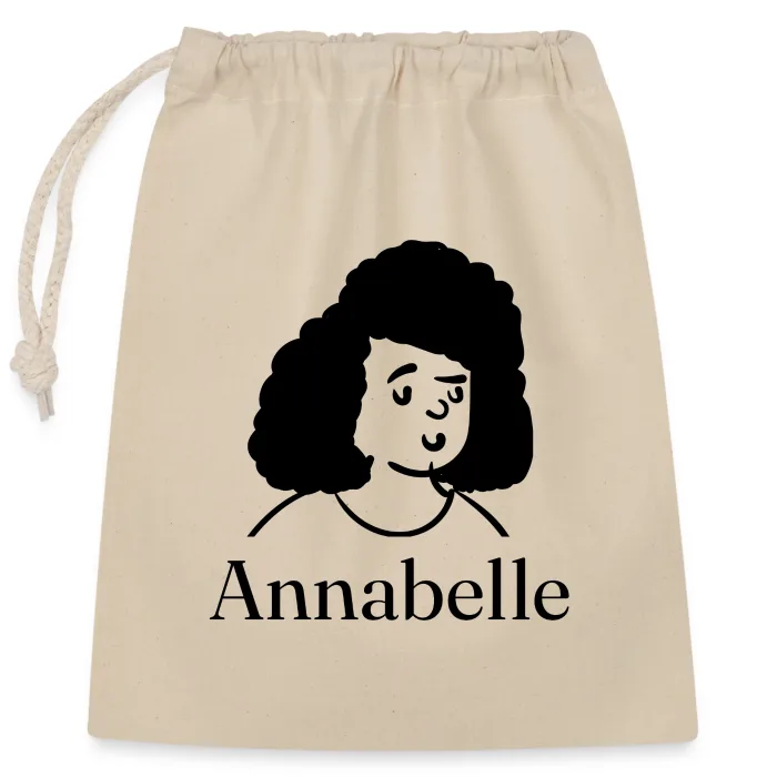 Sac cadeau personnalisé au prénom Annabelle