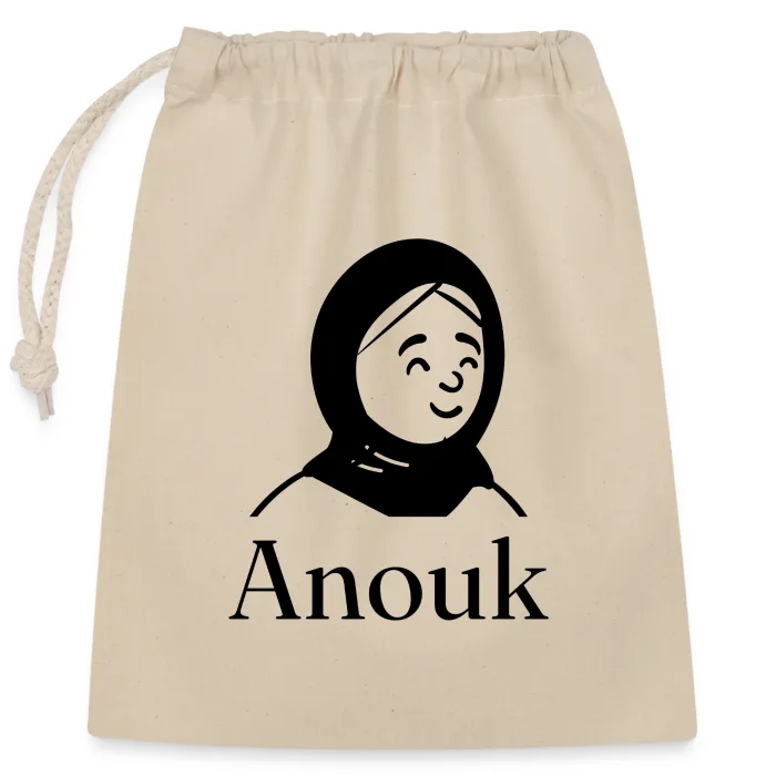 Sac cadeau personnalisé au prénom Anouk