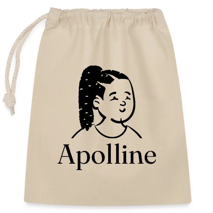 Sac cadeau personnalisé au prénom Apolline