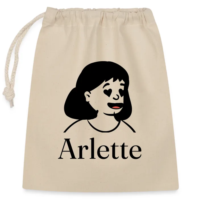 Sac cadeau personnalisé au prénom Arlette