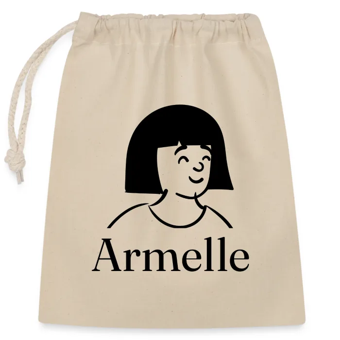 Sac cadeau personnalisé au prénom Armelle