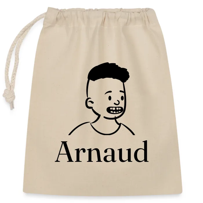 Sac cadeau personnalisé au prénom Arnaud