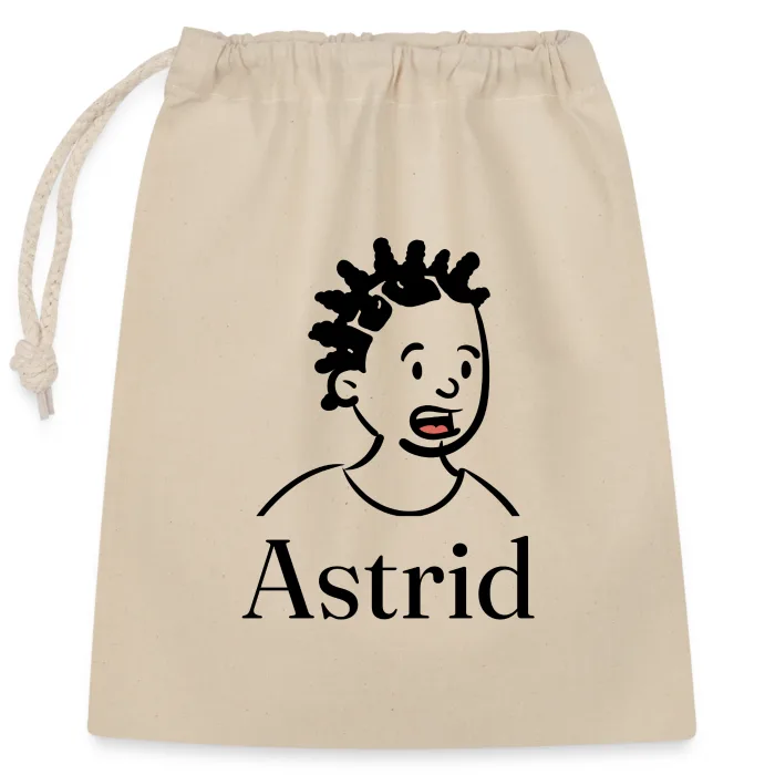 Sac cadeau personnalisé au prénom Astrid