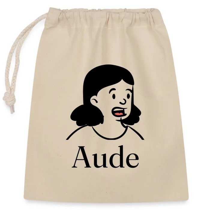 Sac cadeau personnalisé au prénom Aude