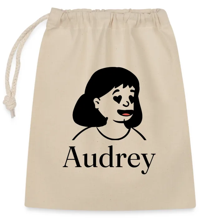 Sac cadeau personnalisé au prénom Audrey