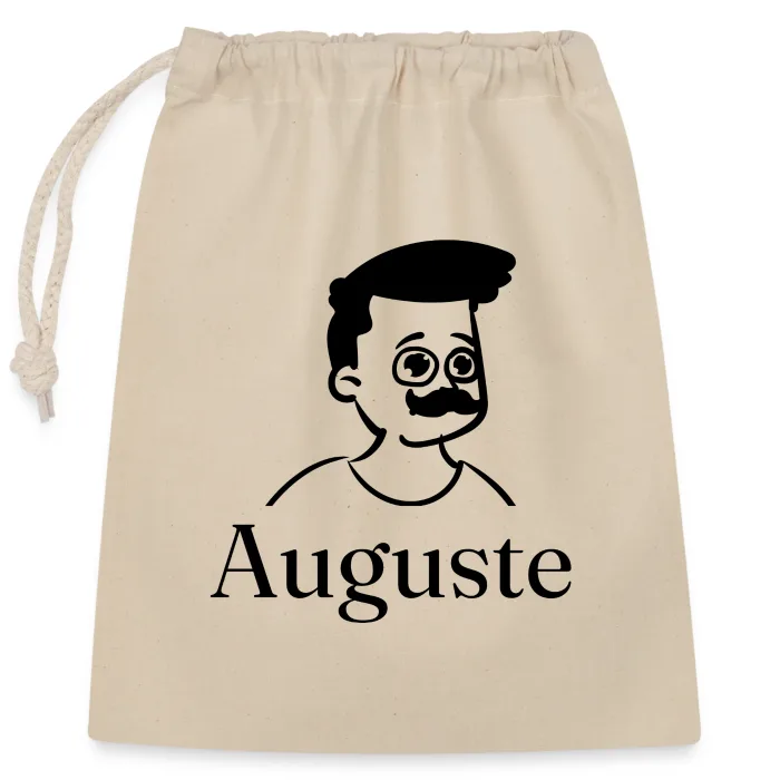 Sac cadeau personnalisé au prénom Auguste