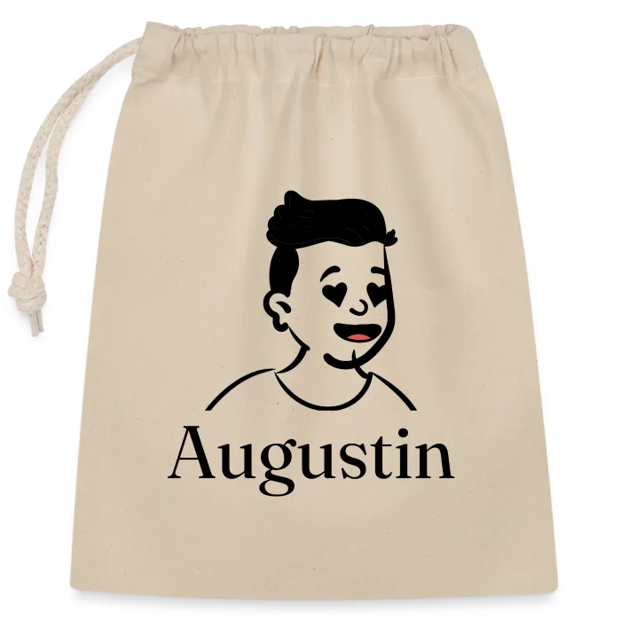 Sac cadeau personnalisé au prénom Augustin