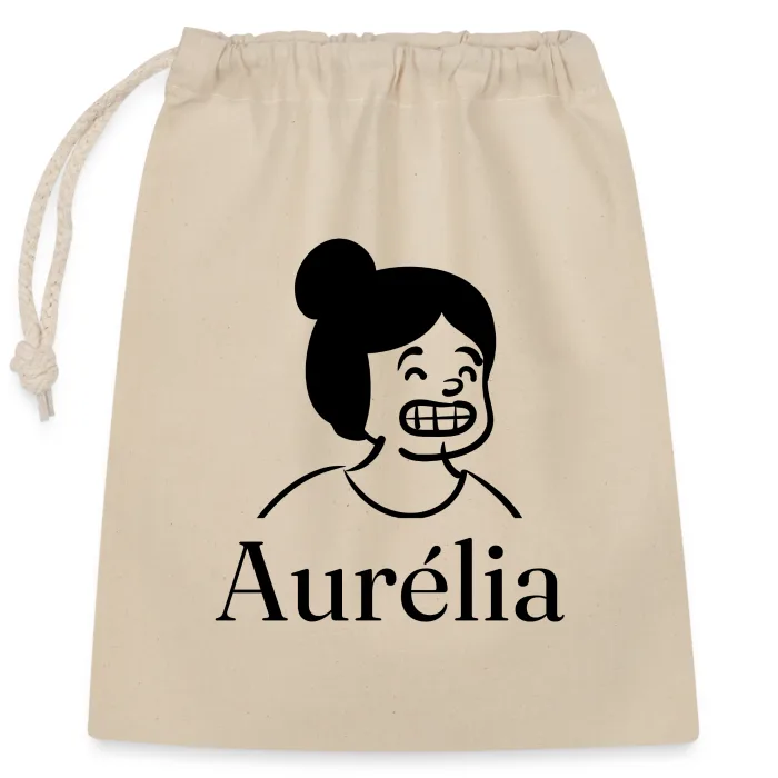 Sac cadeau personnalisé au prénom Aurélia