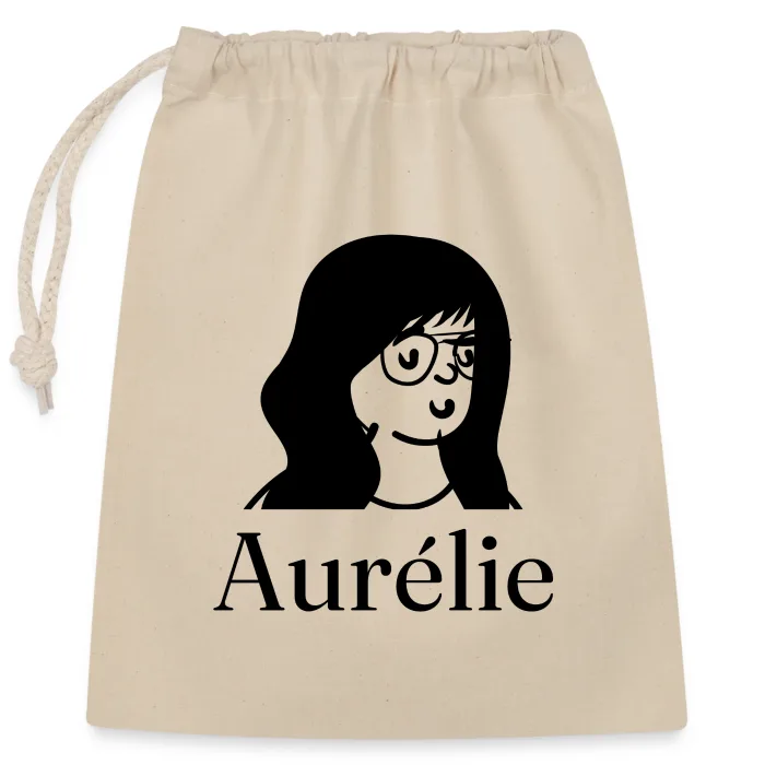 Sac cadeau personnalisé au prénom Aurélie