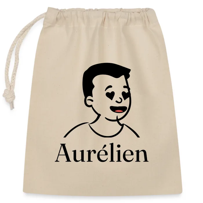Sac cadeau personnalisé au prénom Aurélien