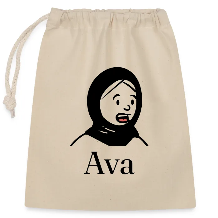 Sac cadeau personnalisé au prénom Ava
