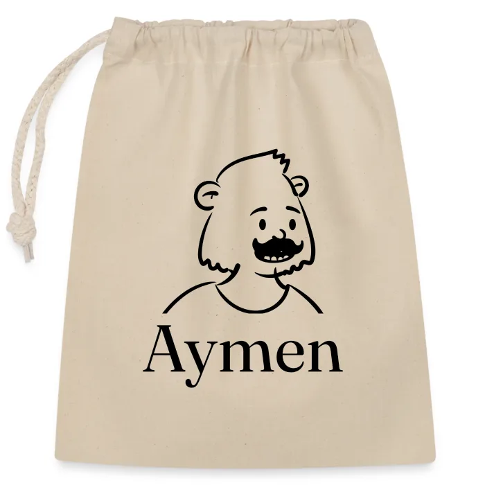 Sac cadeau personnalisé au prénom Aymen