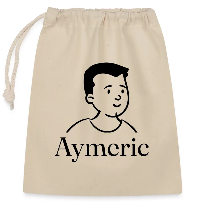 Sac cadeau personnalisé au prénom Aymeric