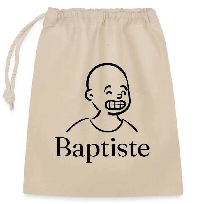 Sac cadeau personnalisé au prénom Baptiste