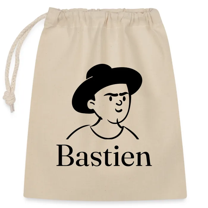 Sac cadeau personnalisé au prénom Bastien