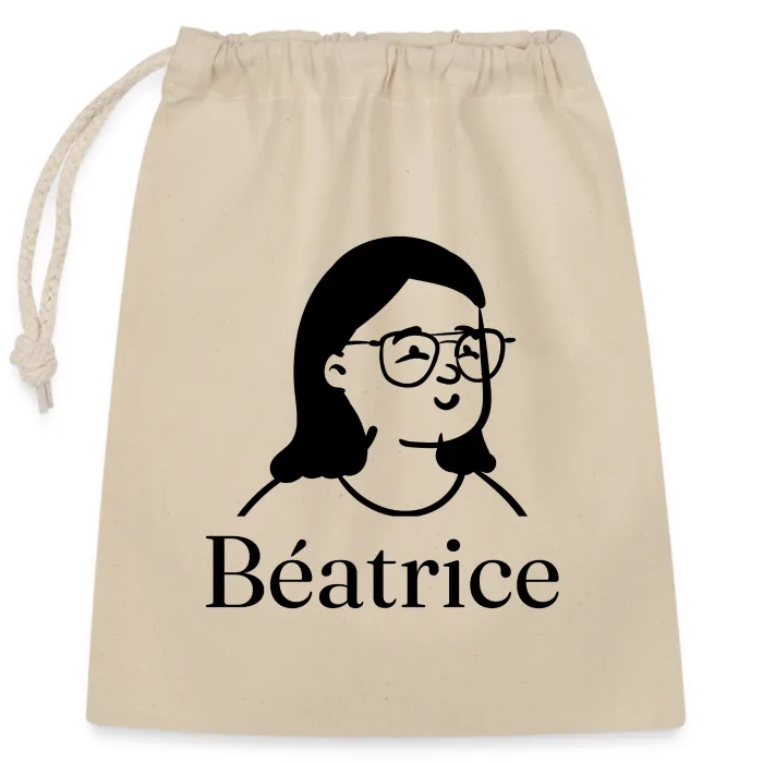 Sac cadeau personnalisé au prénom Béatrice