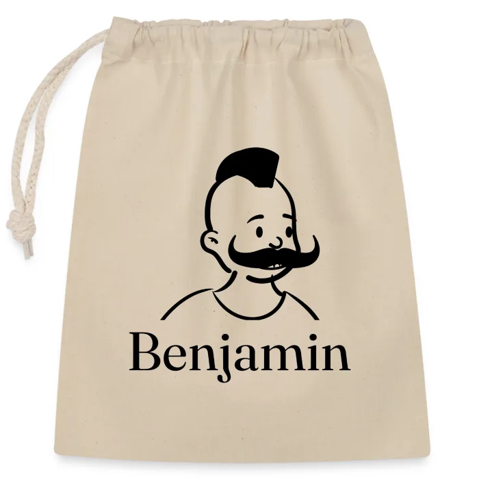 Sac cadeau personnalisé au prénom Benjamin