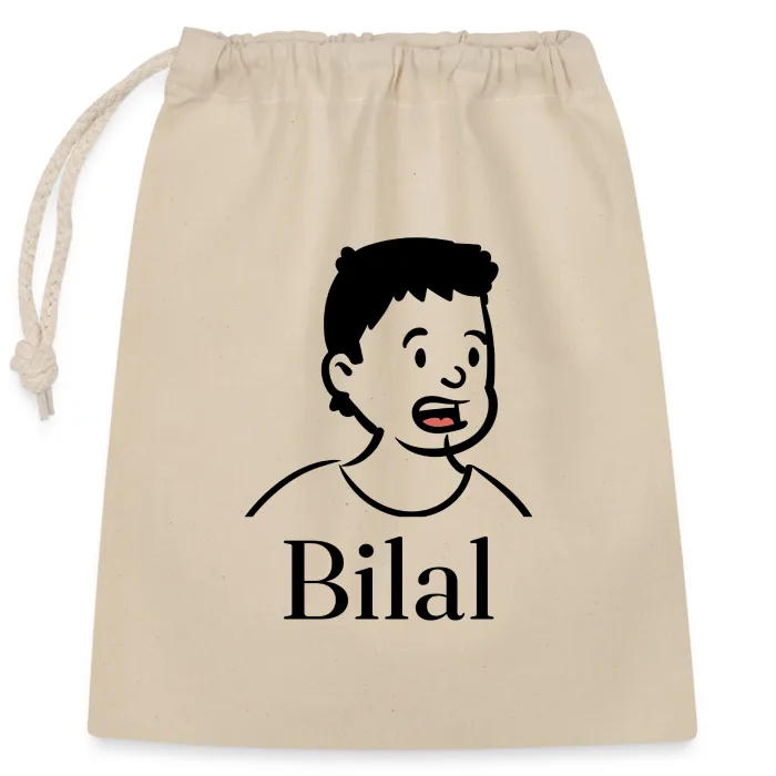Sac cadeau personnalisé au prénom Bilal