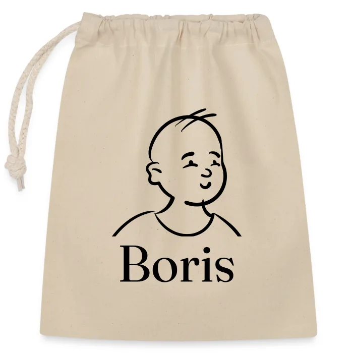 Sac cadeau personnalisé au prénom Boris