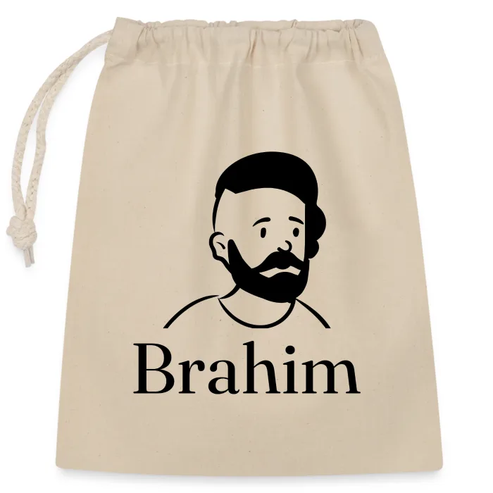 Sac cadeau personnalisé au prénom Brahim