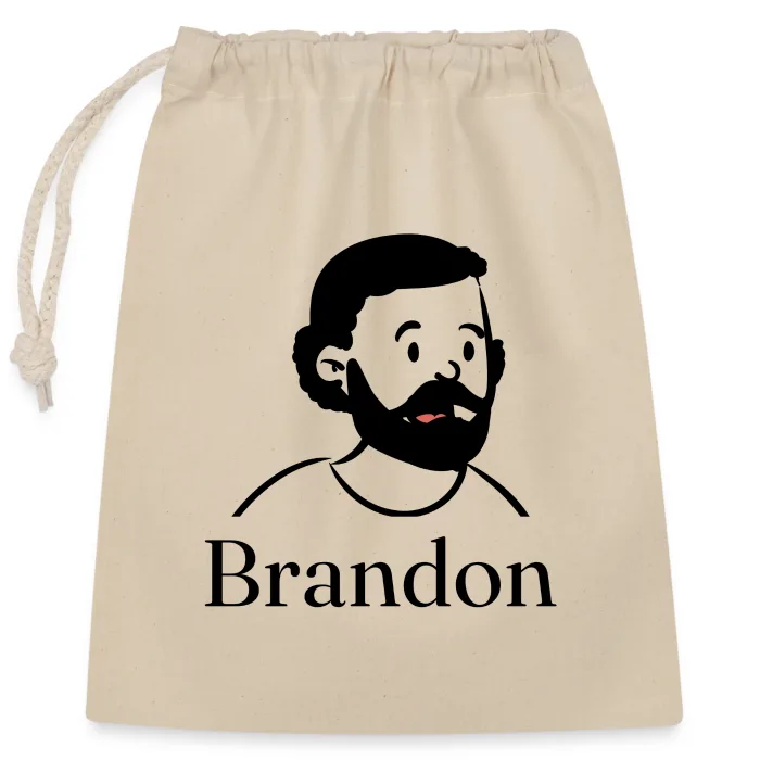 Sac cadeau personnalisé au prénom Brandon