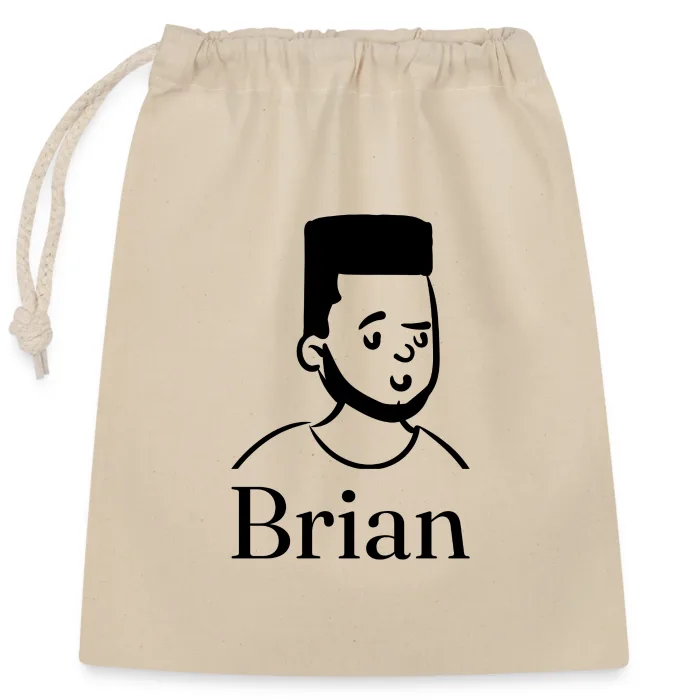 Sac cadeau personnalisé au prénom Brian