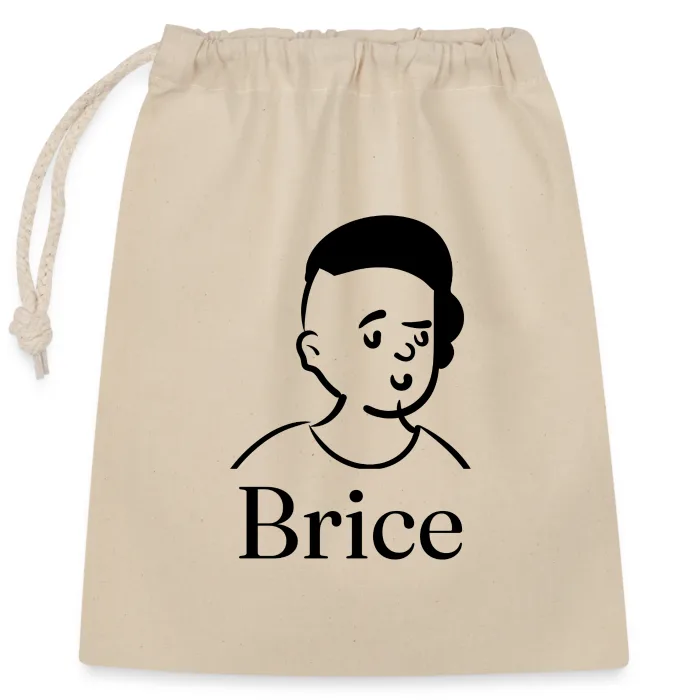 Sac cadeau personnalisé au prénom Brice