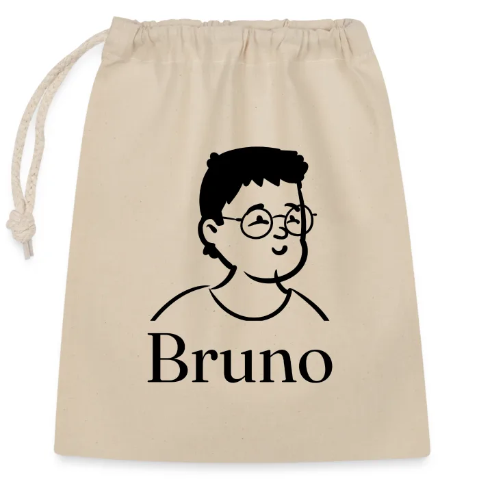 Sac cadeau personnalisé au prénom Bruno