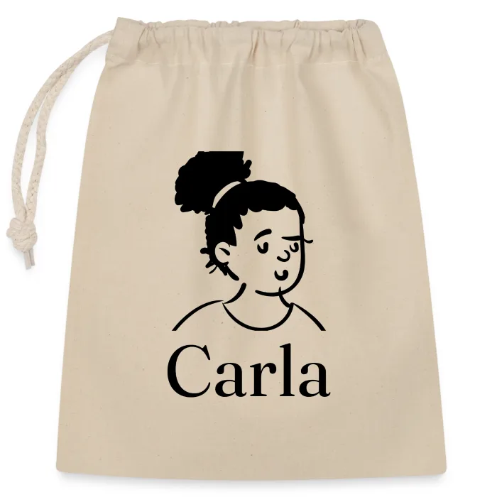 Sac cadeau personnalisé au prénom Carla