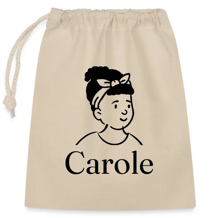 Sac cadeau personnalisé au prénom Carole